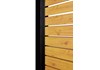 TRIAS Rhombus Aluleiste 65x23 mm, Länge 1'800 mm, Set 24 Holz Larch